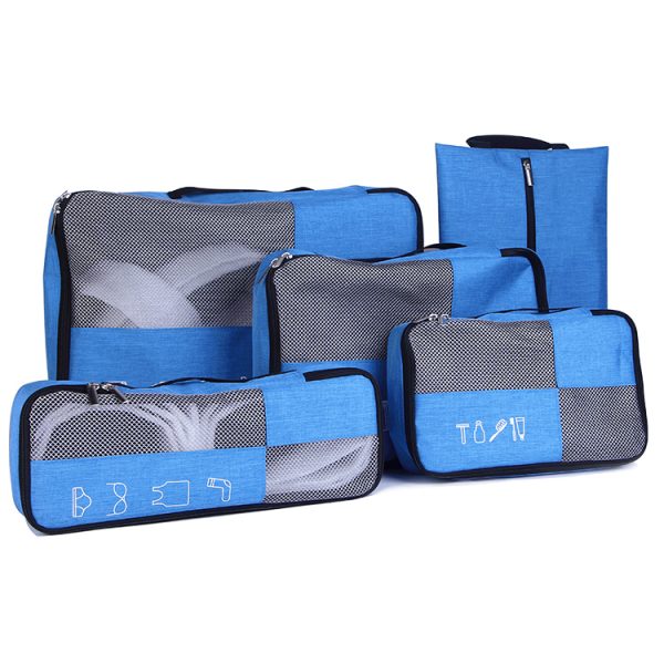 Competitive Price Custom Packing Cubes Set with shoes bag snowflake high quality