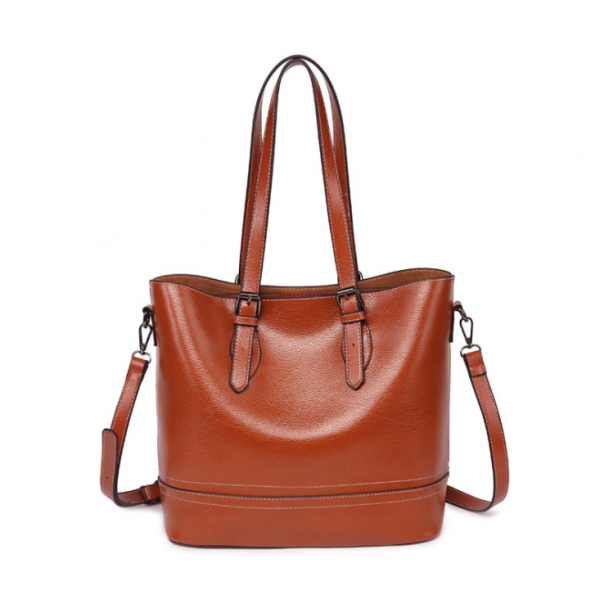 Large Space Fashion Genuine Leather Handbags Factory Quality Bag Ladies Handbags