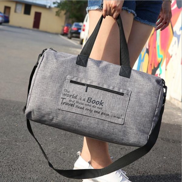 Custom wholesale Sports Gym Bag for Men, Lightweight Carry On Luggage, Overnight Travel Duffel bag