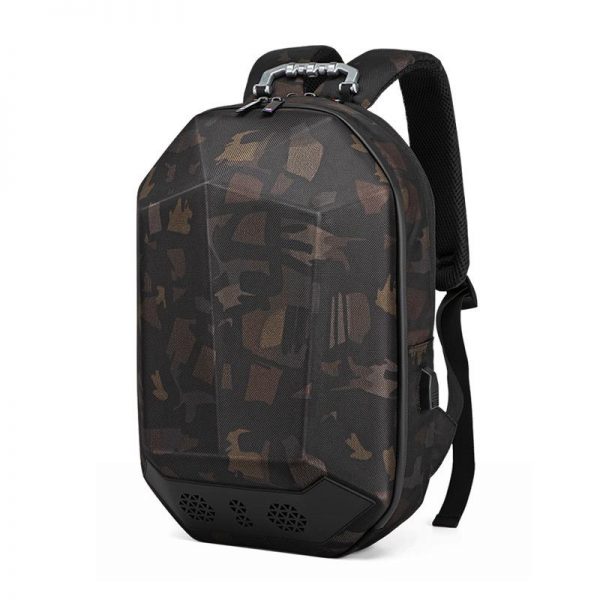 Waterproof and anti-tear large laptop bag 15 inch carry backpack EVA Hard surface