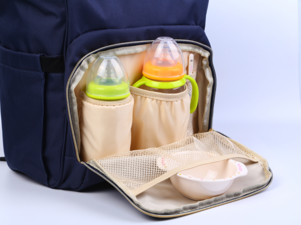 Custom waterproof wholesale Baby Diaper bag with Changing Pad