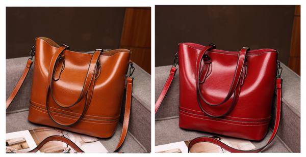 Customized luxury genuine leather shoulder brand new women handbag high quality  for women ladies