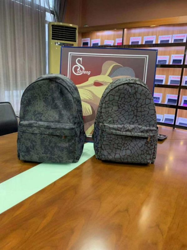 Holographic laser Leather Backpack Travel Casual Daypack