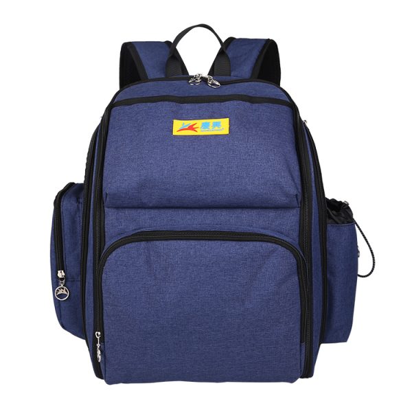 Custom High quality big compartment travel diaper backpack diaper bag travel hot selling in Amazon 300D oxford