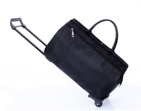 Custom lady travel bag with wheels