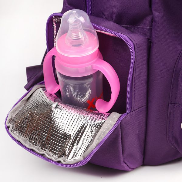 Custom New diaper bag hot sale USB baby bag big capacity with multi-functional baby diaper backpack