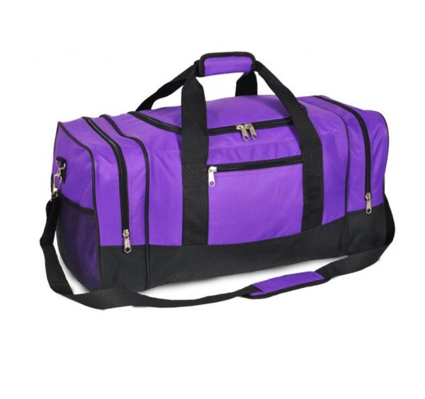Blank Sports Duffel Bag Gym Bag Travel Duffel with Adjustable Strap supplying for Amazon seller