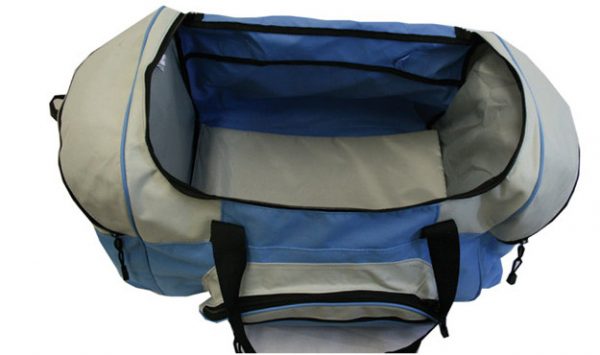 High quality waterproof nylon oxford Travel Gym Duffel Bag With Shoe Compartment