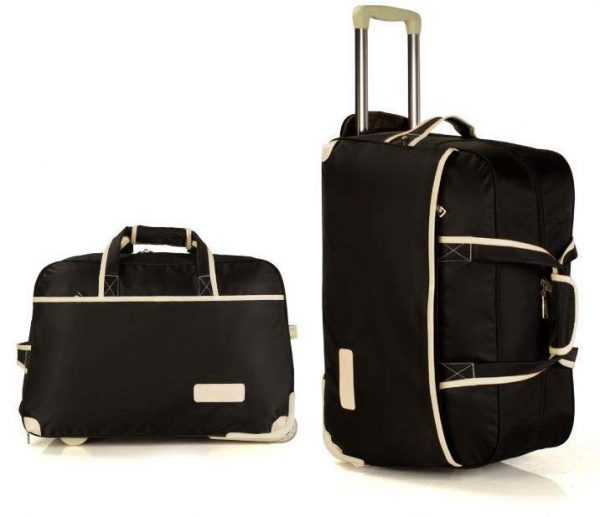 Fashionable men's trolley bag with wheels
