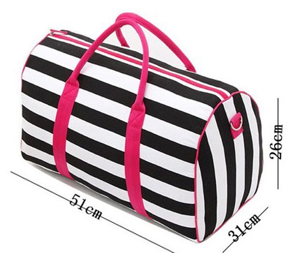 Factory made colorful PU leather handbag travel duffel bag