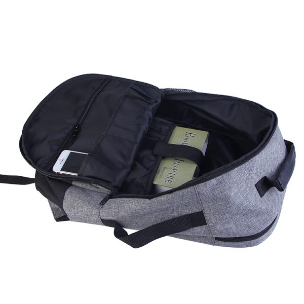 Snowflake Laptop Backpack Canvas Sports Bag