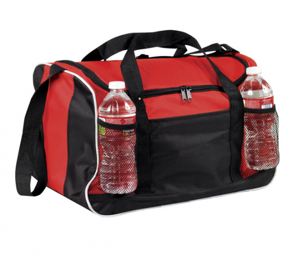 Professional waterproof Oxford Portable Fashion Fitness Sport team Bag with Mesh Pocket