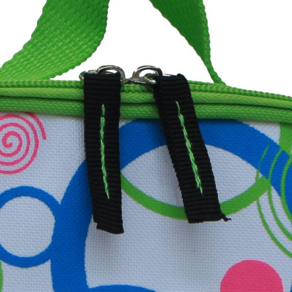 Custom kids Insulated Lunch bag thermal Food cooler Bag box double compartments