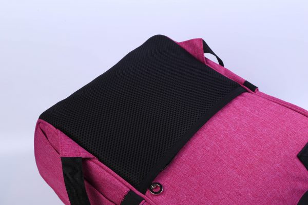 Waterproof Diaper Bag Backpack, Multi function Travel Back Pack Maternity Baby Changing Bags, Large Capacity carmine