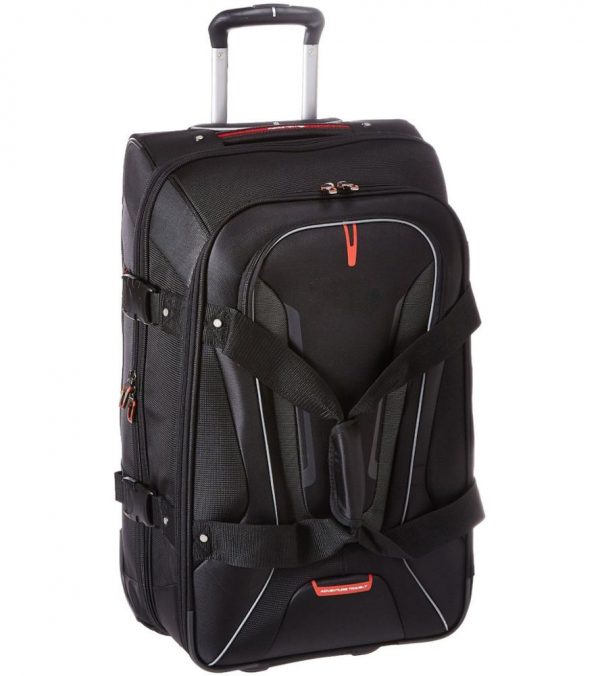 Custom rolling high quality duffel trolley travel bag, business weekend flight carry on luggage