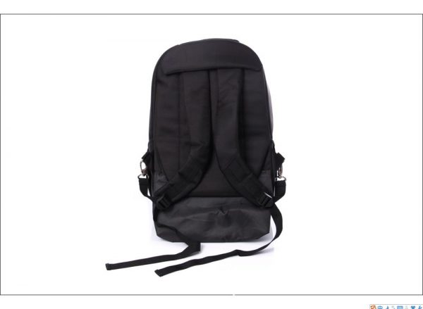 Waterproof black laptop bag with wheels trolley laptop backpack 15 inch 17 inch