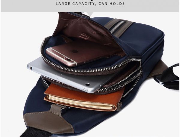 Man Sling bag,Waterproof cross body bag,travel chest bag