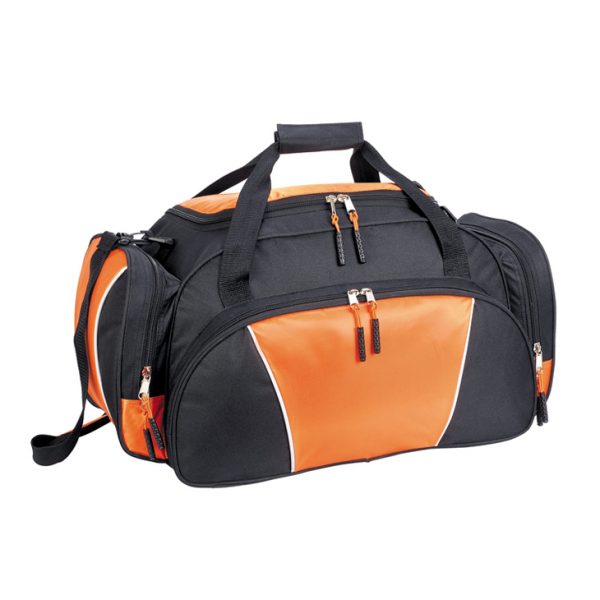 Factory made heavy duty sports duffel bag with shoe storage compartment waterproof