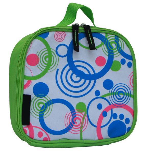 Custom kids cooler bag wholesale thermal football lunch box