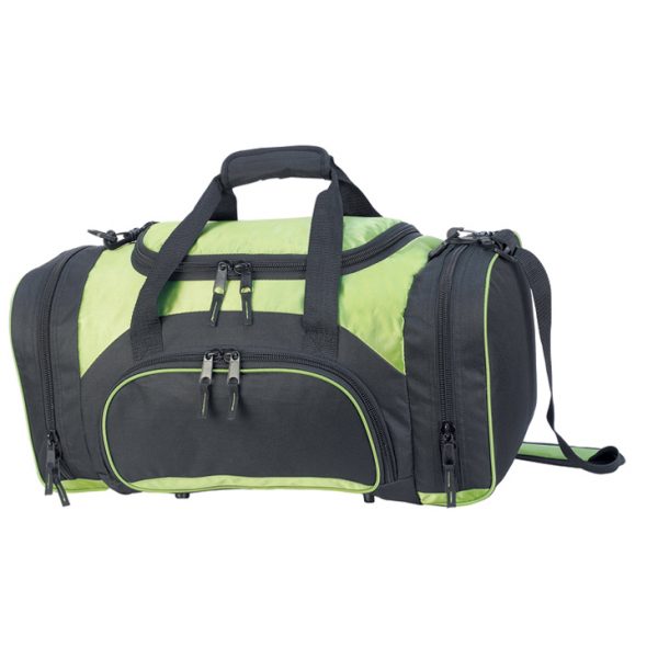 Custom Fashion green Multi-functional outdoor sports gym bag, men practical sports duffel bags