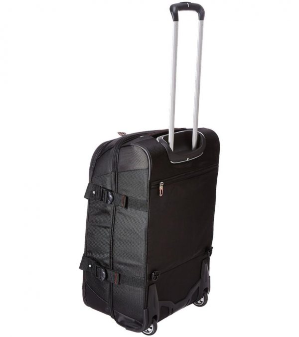 Custom rolling high quality duffel trolley travel bag, business weekend flight carry on luggage