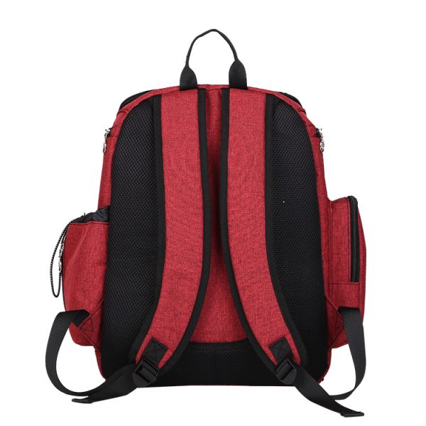 Custom High quality big compartment travel diaper backpack diaper bag travel hot selling in Amazon 300D oxford
