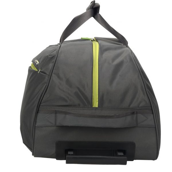Rolling Travel Duffel Bag Wheeled Duffel Suitcase Luggage with custom Pockets