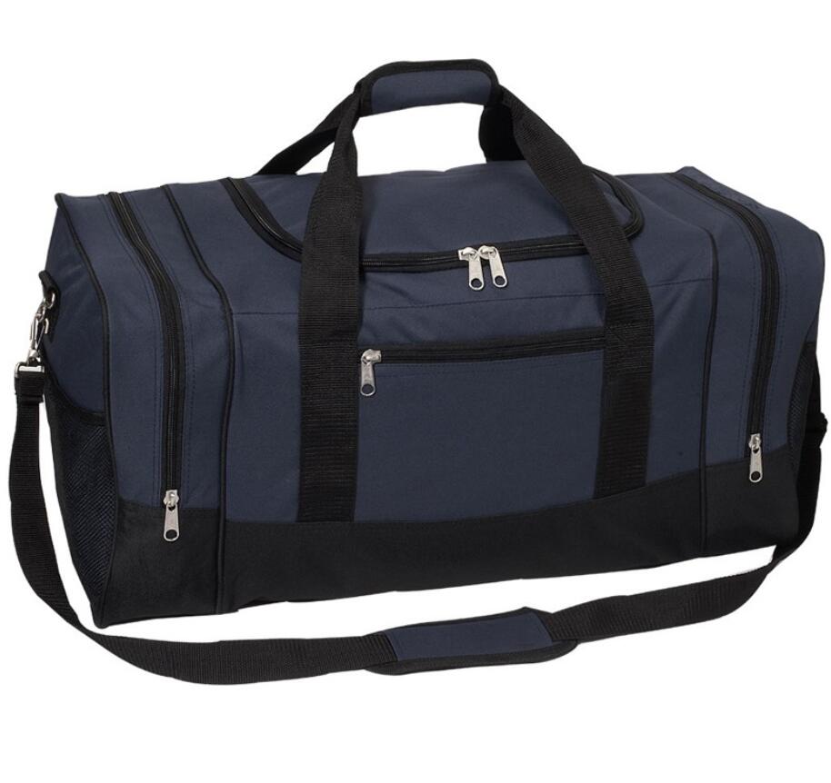 Blank Sports Duffel Bag Gym Bag Travel Duffel with Adjustable Strap ...