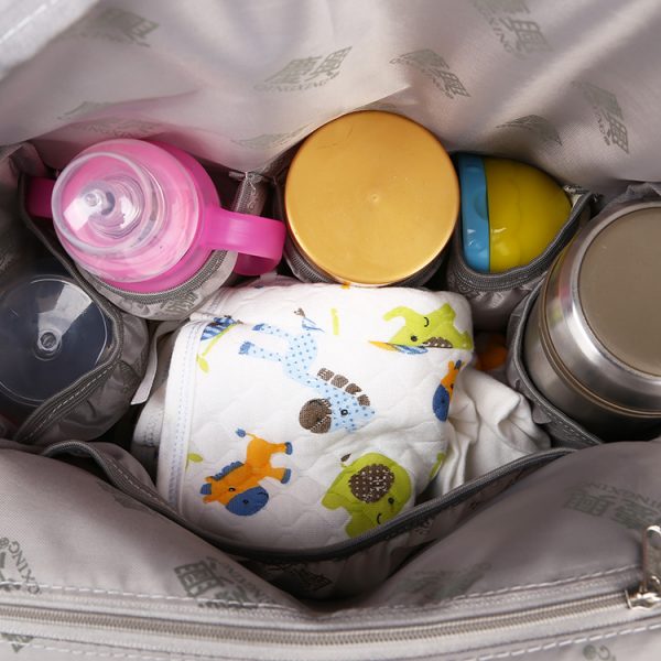 Custom New diaper bag hot sale USB baby bag big capacity with multi-functional baby diaper backpack