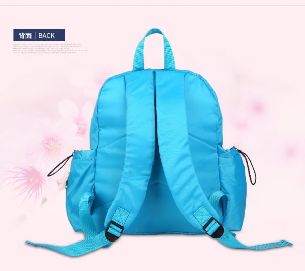Sky Blue Diaper Bag Backpack, For Mother Multi-function Maternity Nappy Baby Travel Bags For Mummy