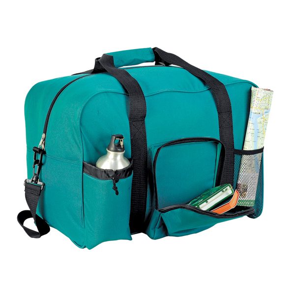 Custom easy canvas travel college duffel sports tote bag